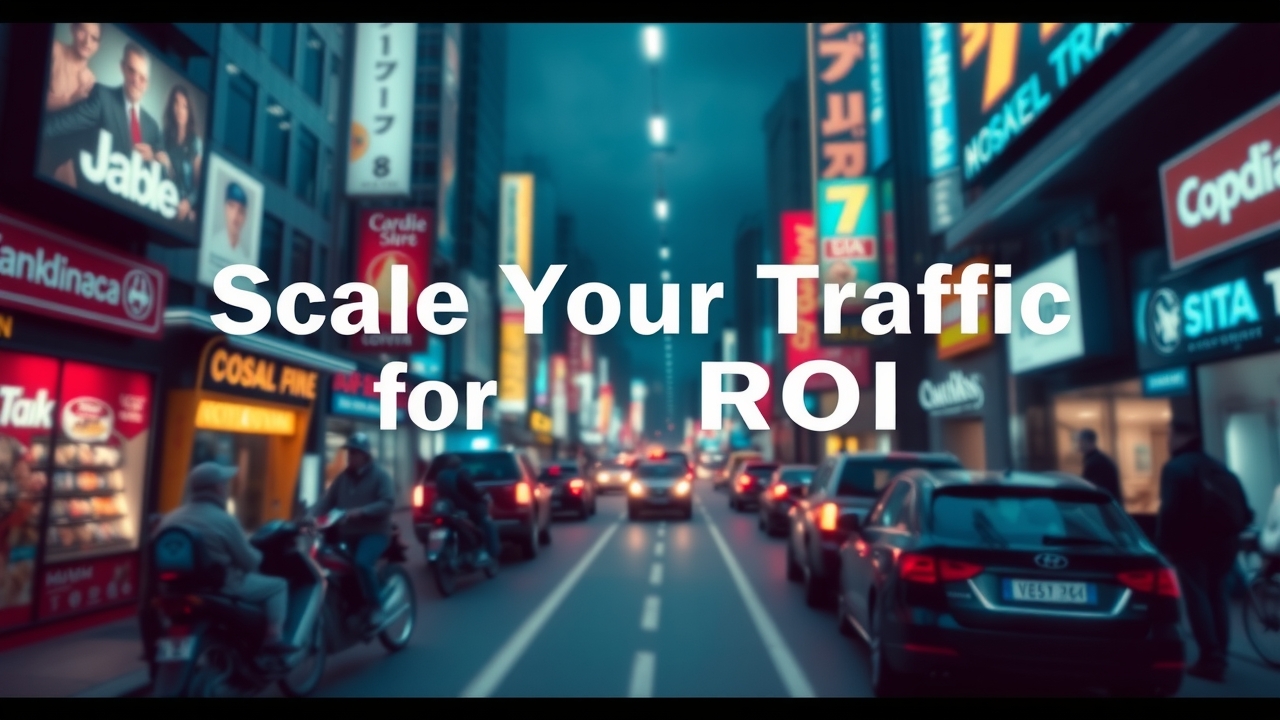 Scale Your Traffic for High ROI