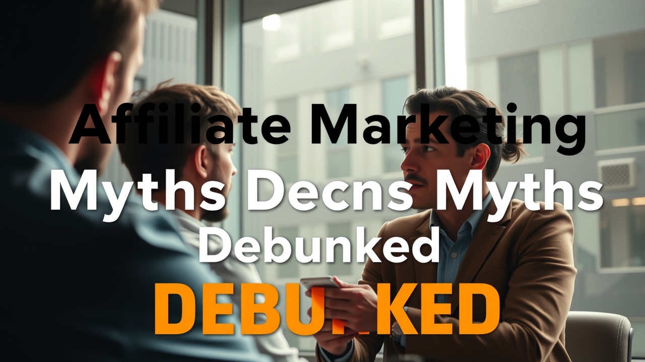 Affiliate Marketing Myths Debunked