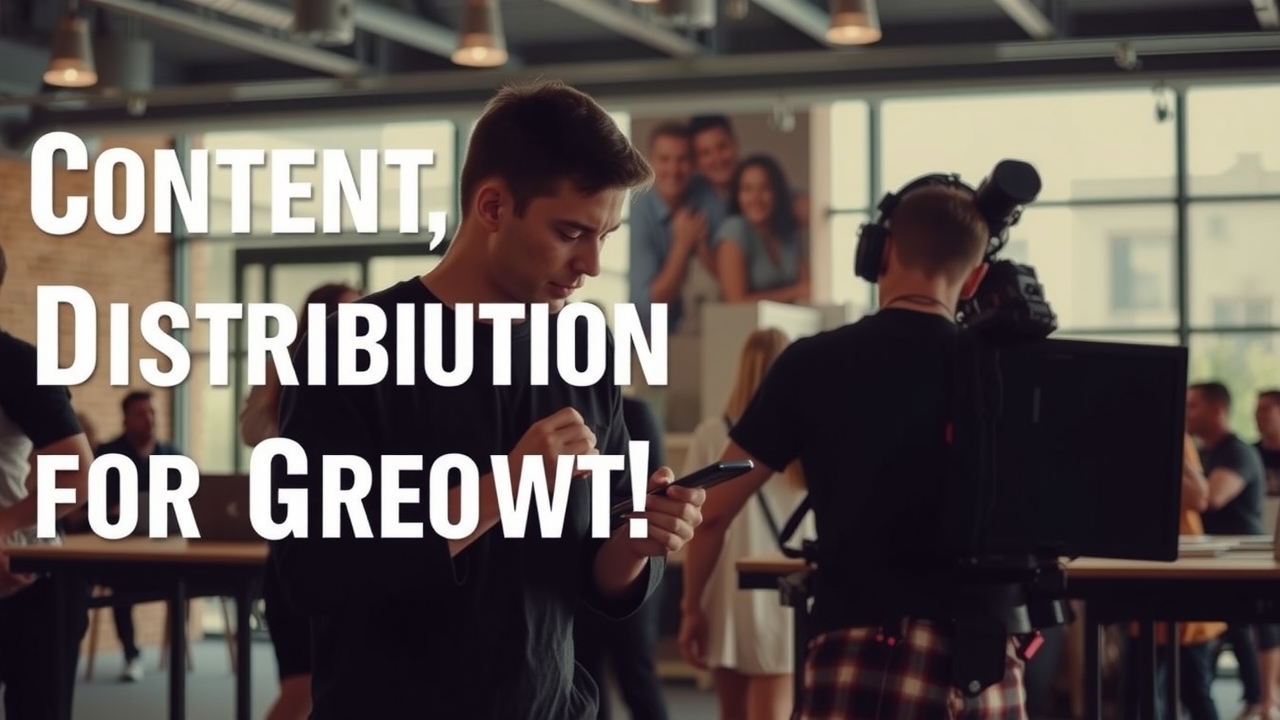 Content Distribution for Growth