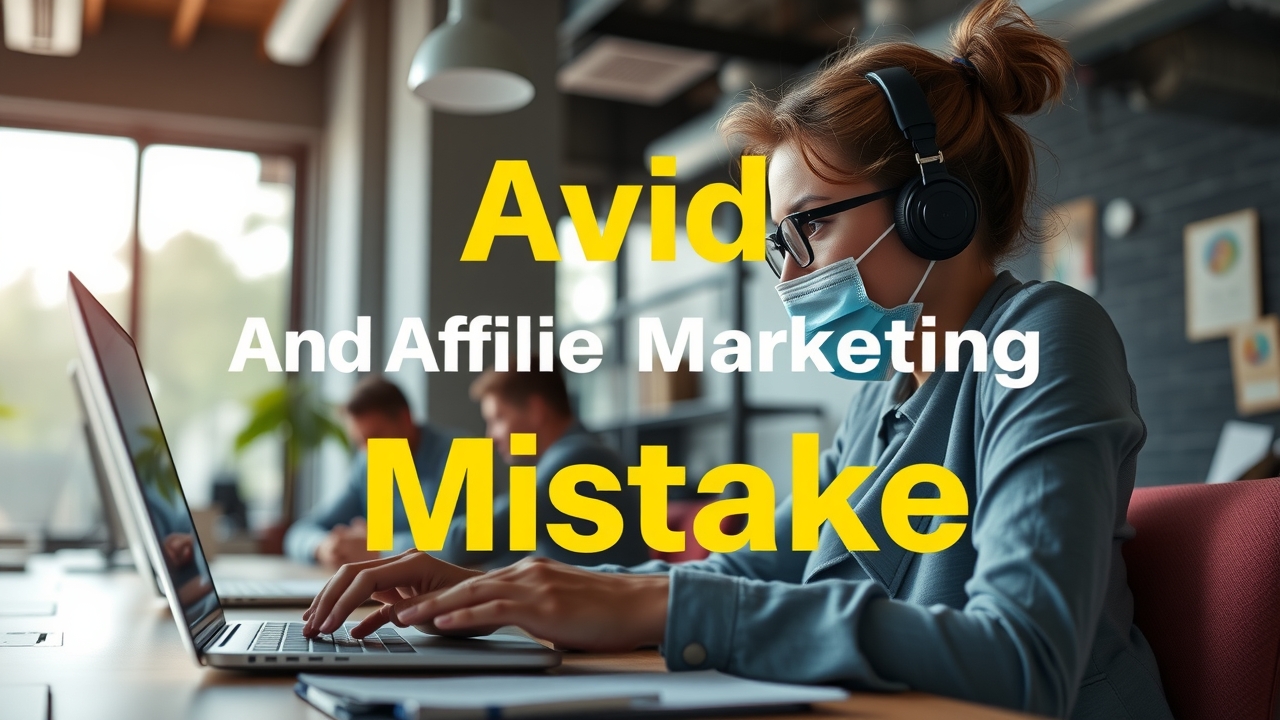 Avoid Affiliate Marketing Mistakes
