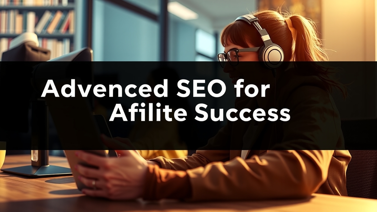 Advanced SEO for Affiliate Success