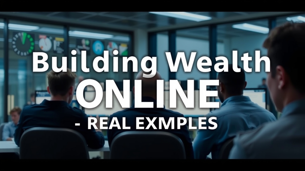 Building Wealth Online: Real Examples