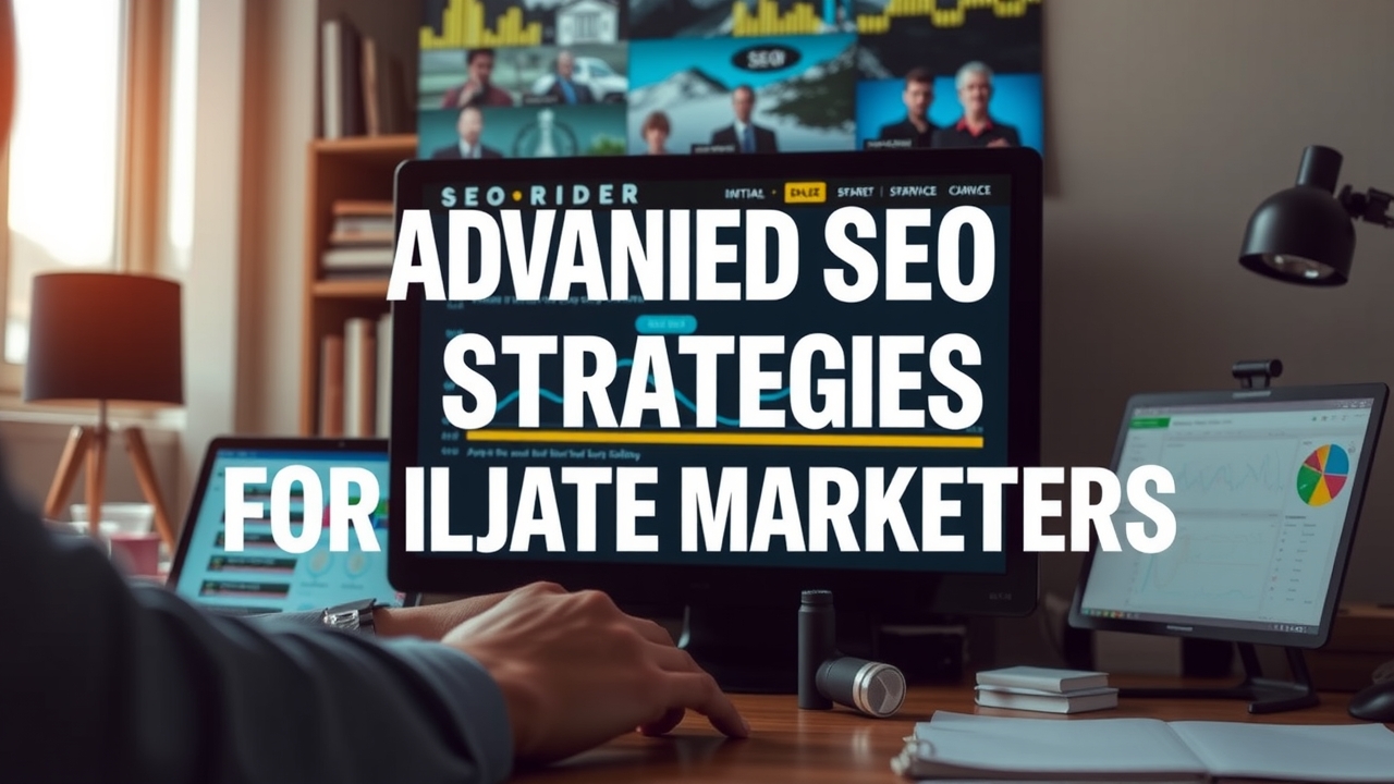 Advanced SEO Strategies for Affiliate Marketers