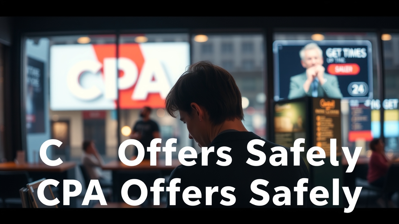 Promote CPA Offers Safely