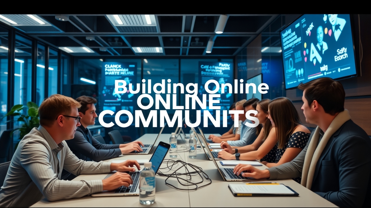 Building Online Communities