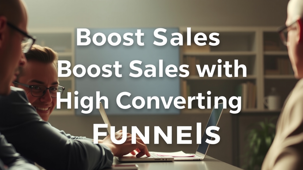 Boost Sales with High Converting Funnels