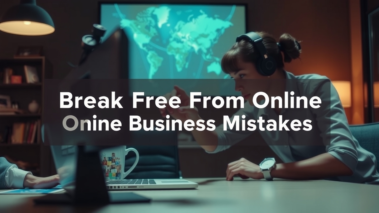 Break Free From Online Business Mistakes