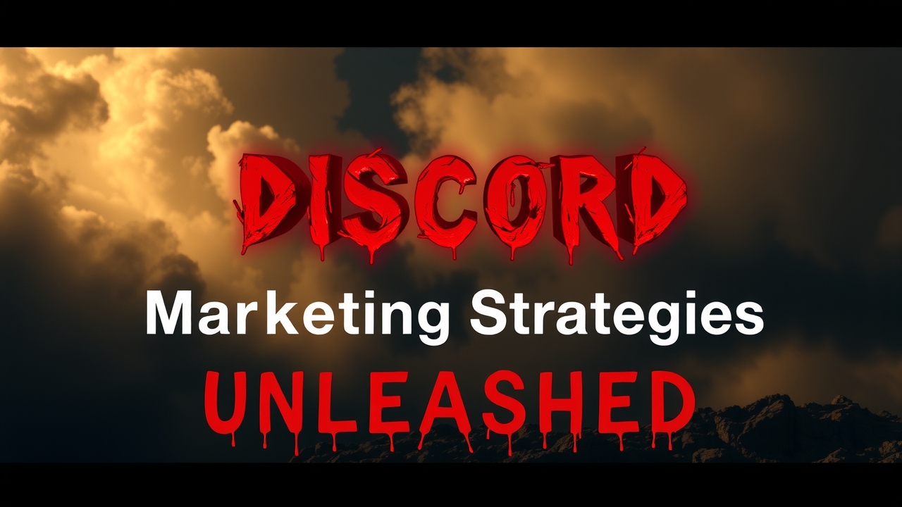 Discord Marketing Strategies Unleashed
