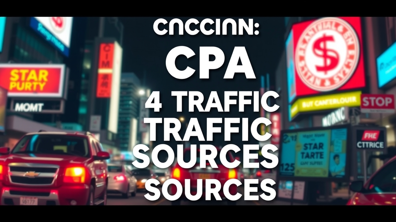 Cracking CPA Traffic Sources