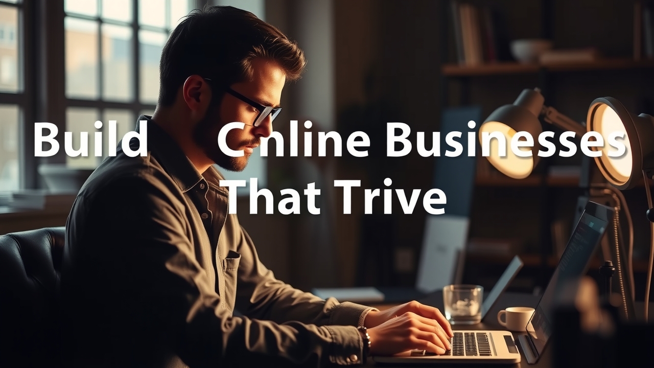 Build Online Businesses That Thrive