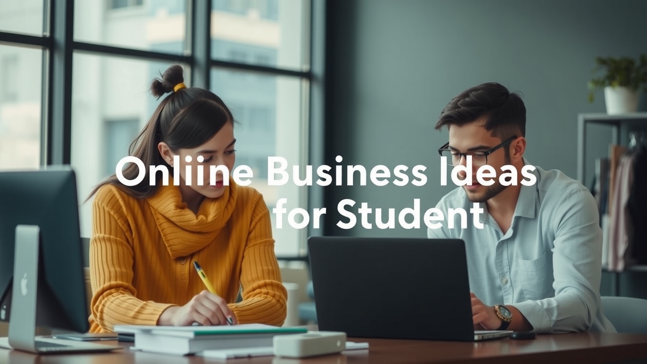 Online Business Ideas for Students
