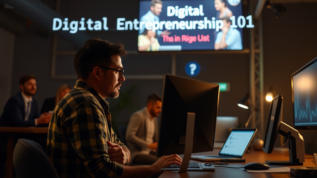 Digital Entrepreneurship 101