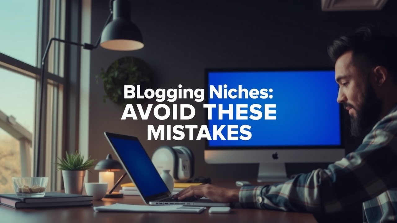 Blogging Niches: Avoid These Mistakes