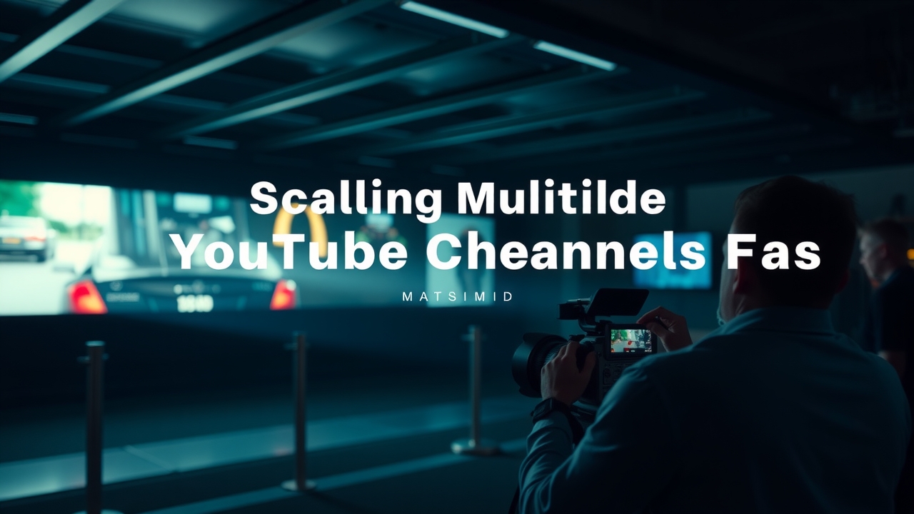Scaling Multiple YouTube Channels Fast