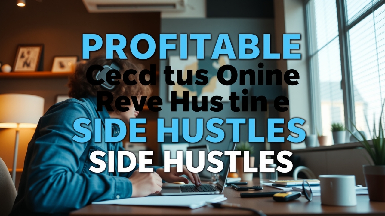 Profitable Online Side Hustles Revealed