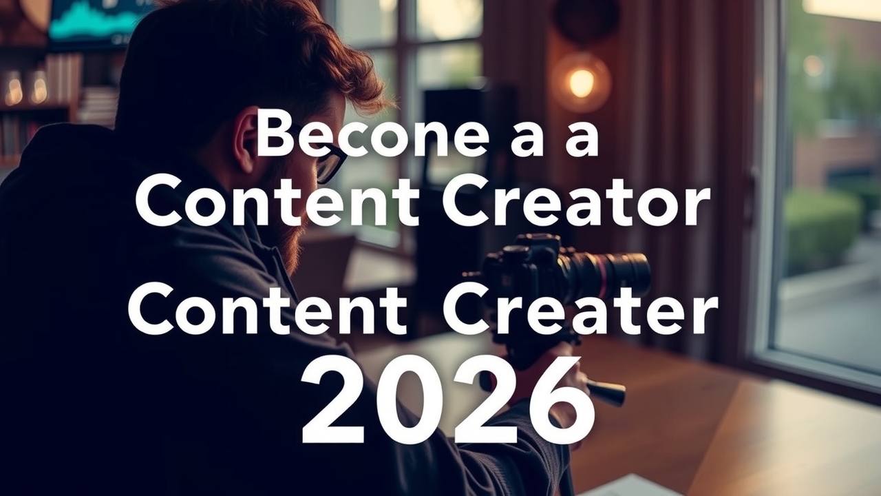 Become a Content Creator in 2026