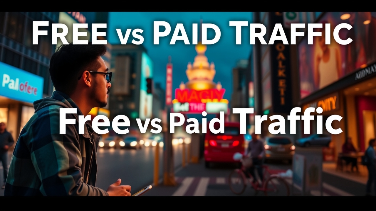 Free vs Paid Traffic for CPA Marketing