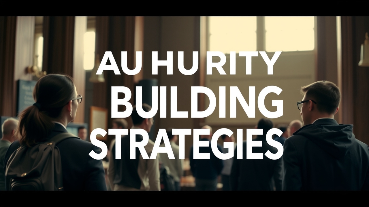 Authority Building Strategies