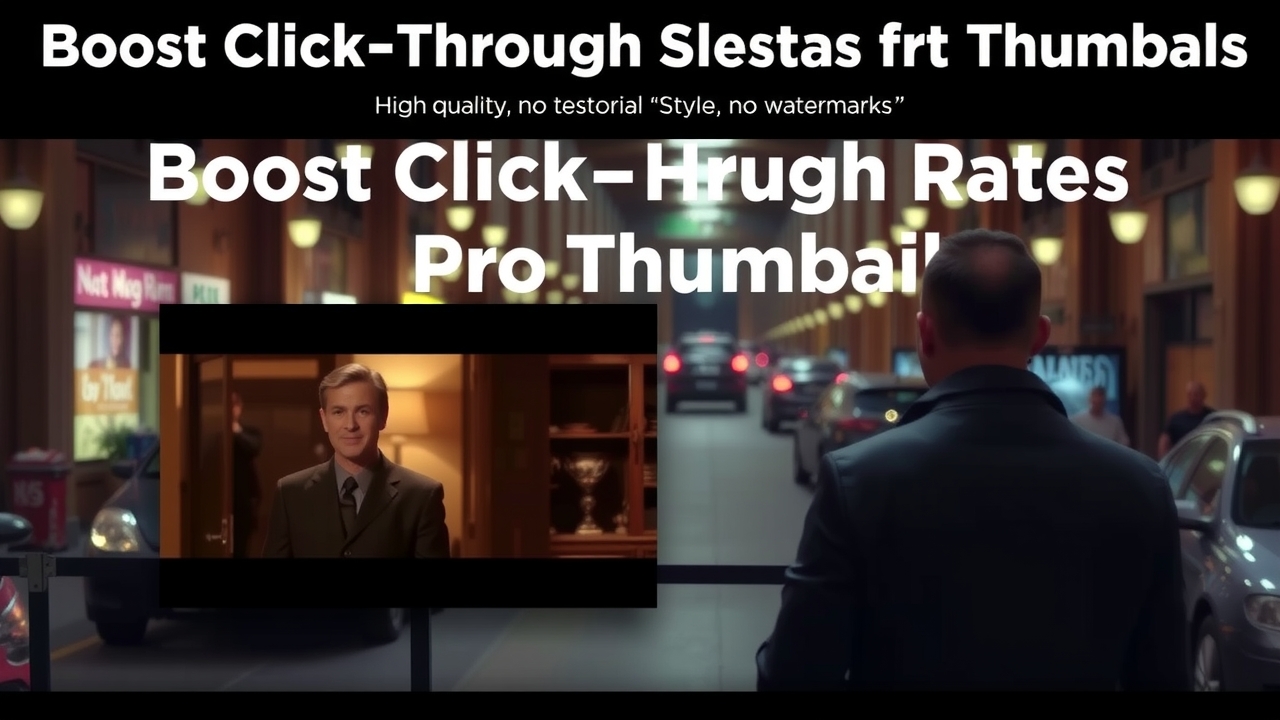 Boost Click-Through Rates with Pro Thumbnails