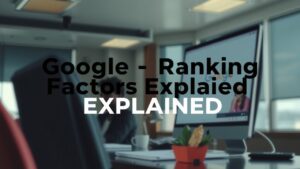 Google Ranking Factors Explained