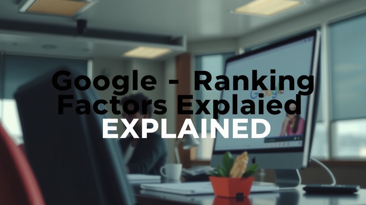 Google Ranking Factors Explained