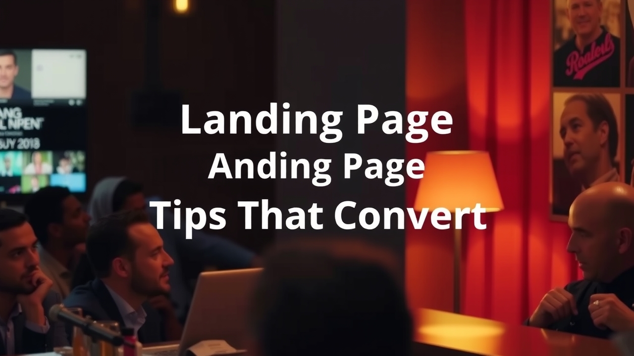 Landing Page Tips That Convert