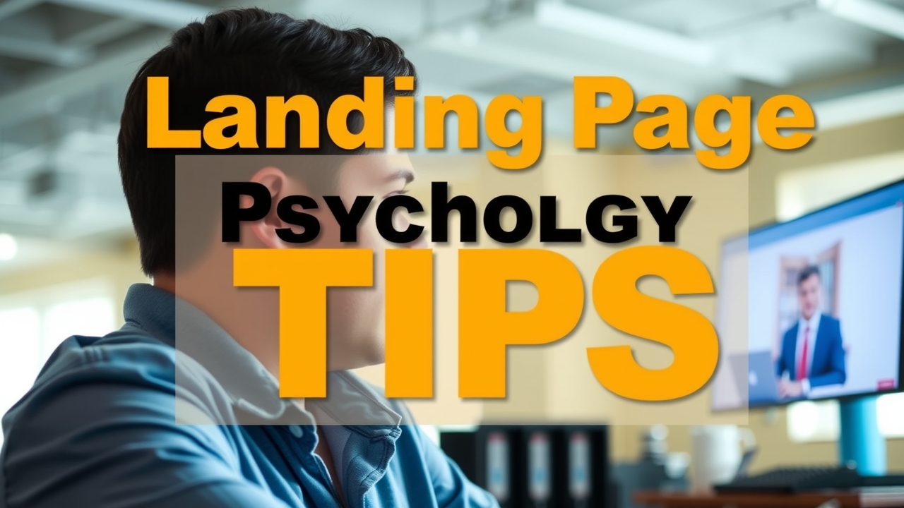 Landing Page Psychology Tips