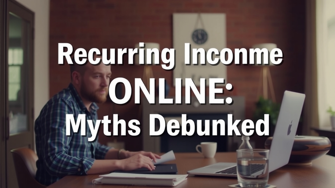 Recurring Income Online: Myths Debunked
