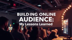 Building Online Audience: My Lessons Learned