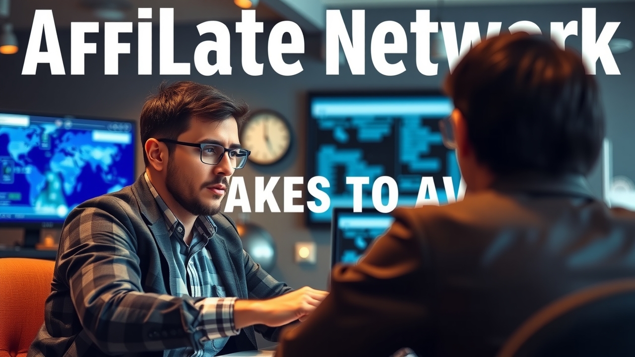 Affiliate Network Mistakes to Avoid