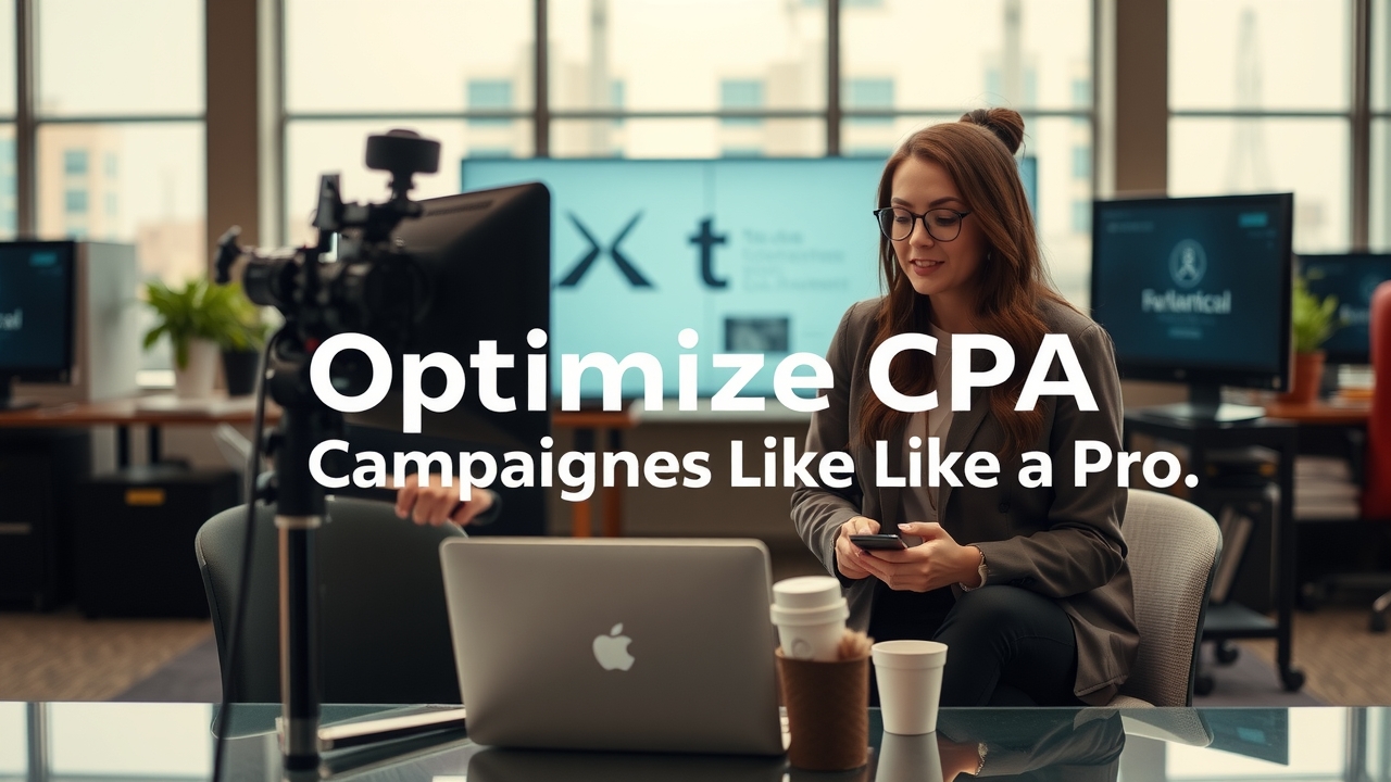 Optimize CPA Campaigns Like a Pro